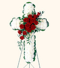 Sympathy Cross Bouquet