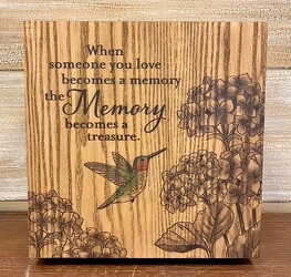 MEMORY BOX HUMMINGBIRD from Sidney Flower Shop in Sidney, OH