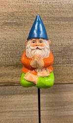 GNOME STAKE ORANGE from Sidney Flower Shop in Sidney, OH