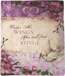 "UNDER HIS WINGS" QUILT from Sidney Flower Shop in Sidney, OH