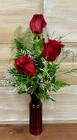 3 RED ROSES from Sidney Flower Shop in Sidney, OH