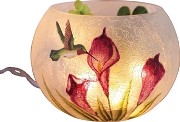 Rd. Lighted Hummingbird vase from Sidney Flower Shop in Sidney, OH