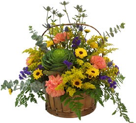 RUSTIC BASKET from Sidney Flower Shop in Sidney, OH