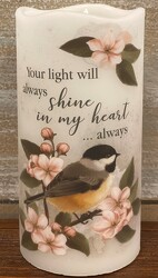 CANDLE SHINE ALWAYS from Sidney Flower Shop in Sidney, OH