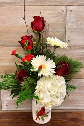 CARDINAL JAR from Sidney Flower Shop in Sidney, OH