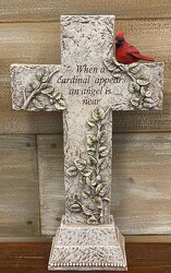 CROSS CARDINAL LARGE from Sidney Flower Shop in Sidney, OH