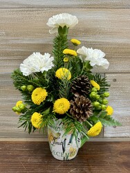 DECEMBER MUG from Sidney Flower Shop in Sidney, OH