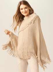 FRINGED PONCHO from Sidney Flower Shop in Sidney, OH