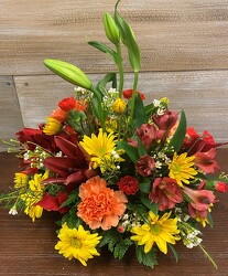 CENTERPIECE "GRATEFUL" from Sidney Flower Shop in Sidney, OH