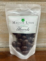 GOURMET DARK CHOOLATE ALMONDS from Sidney Flower Shop in Sidney, OH