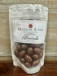 GOURMET MILK CHOCOLATE ALMONDS from Sidney Flower Shop in Sidney, OH