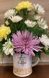 MUG COFFEE LIFE from Sidney Flower Shop in Sidney, OH