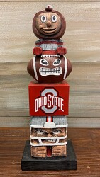 OSU 12IN TOTEM POLE from Sidney Flower Shop in Sidney, OH