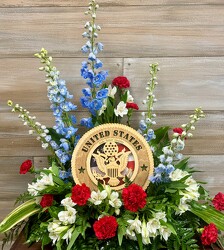 PATRIOTIC PLAQUE from Sidney Flower Shop in Sidney, OH