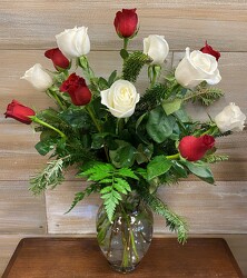 PEPPERMINT ROSES from Sidney Flower Shop in Sidney, OH