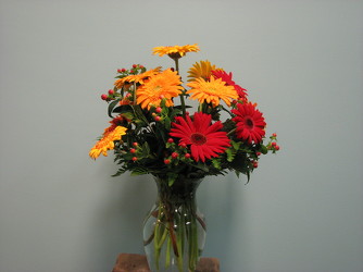 Gerbera Daisy Vased from Sidney Flower Shop in Sidney, OH