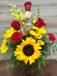 SCARECROW WELCOME from Sidney Flower Shop in Sidney, OH