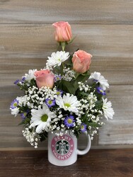 MUG STARBUCKS PINK from Sidney Flower Shop in Sidney, OH MUG STARBUCKS PINK from Sidney Flower Shop in Sidney, OH