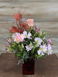 VALENTINE MIX $50 from Sidney Flower Shop in Sidney, OH