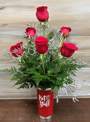 VDAY TRAVEL MUG from Sidney Flower Shop in Sidney, OH