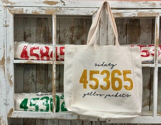 ZIP CODE TOTE from Sidney Flower Shop in Sidney, OH